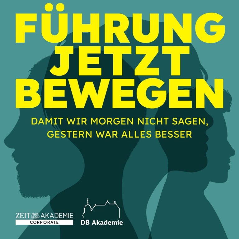 Podcast-Cover Fuehrung jetzt bewegen